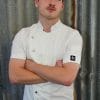 White male chefs uniforms