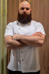 push stud chef jacket