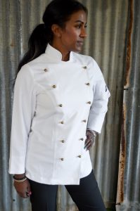 females chef coat