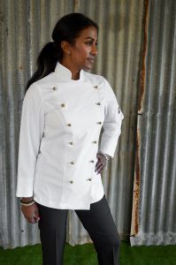 traditional ladies chef coats