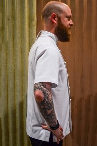 White Mens chef jacket