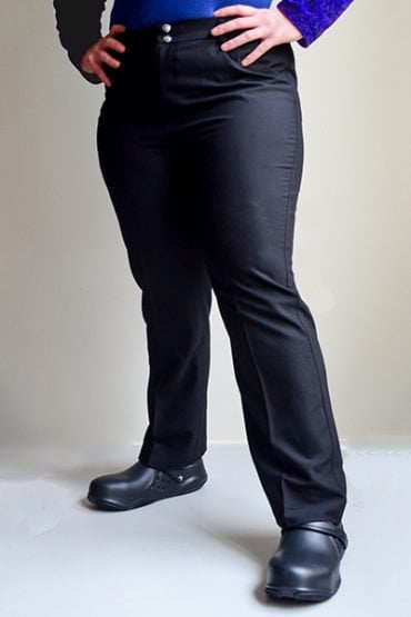 Womens Black chef pants