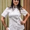womens white chef jacket