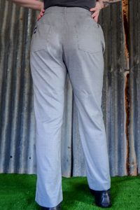 womens check chef pants