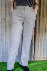 Womens check chef pants