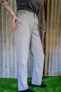 Houndstooth chef pants