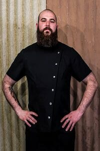 Snap button chefs Jacket