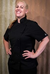 Black female chef Jacket