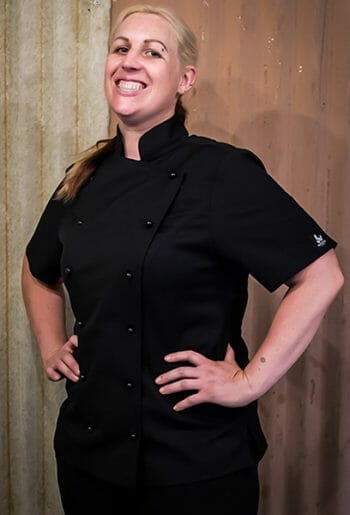 Black female chef Jacket