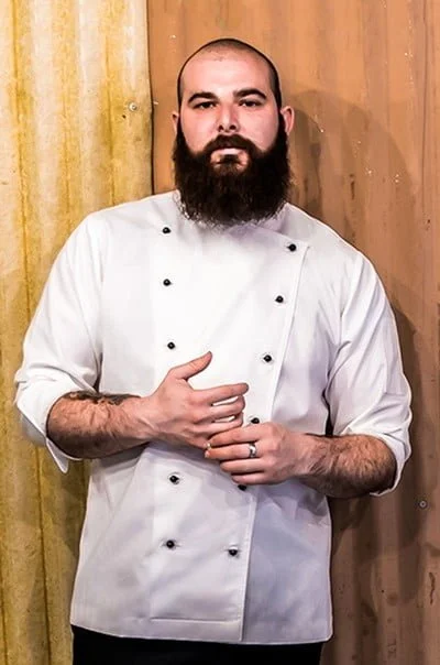 Plain Wayne – Traditional Chef Jacket White Long Sleeve