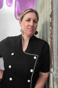 black & White chef jacket
