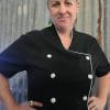 Black & White female chef jacket