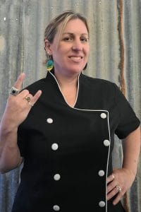 Plus size chef jacket