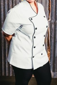 plus size womens Chef Jacket