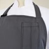 grey and Black apron