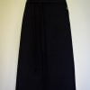 WAISTED BLACK CHEFS APRON