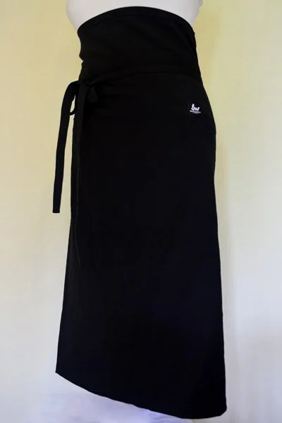 Waisted Black Chefs Apron Waisted Black Chefs Apron