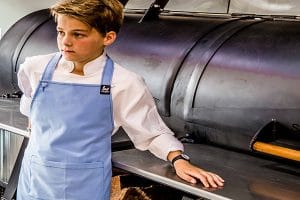 Blue childrens Apron