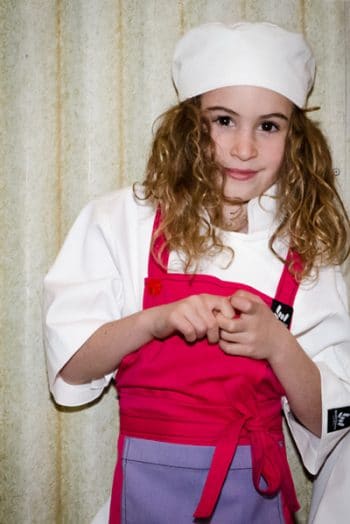Kids Chef hat and apron set