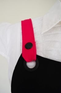 cross back strap apron