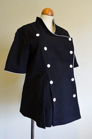 pregnant chef jacket