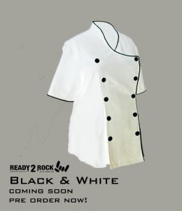 Pregnant chef jacket