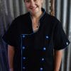 femine chefs jacket womens cooking coat
