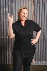 plus size women's chef jacket
