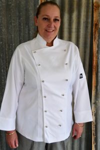 plus size traditional chef jacket