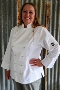 plus size chef wear female