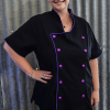 Plus size women's chef jacket