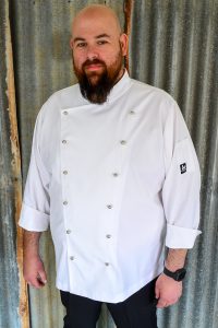 traditional plus size chef coat