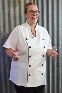 womens chef uniform