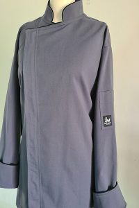chef jacket grey mens