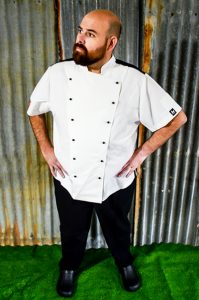 plus sized chef jacket