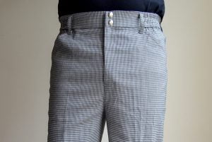 checker chef pants