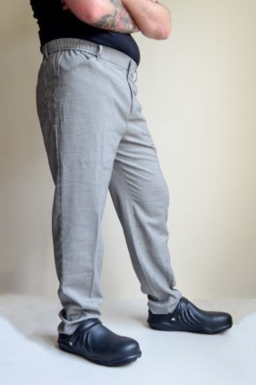 Men’s Check Chef Pants