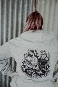 Grey chefs hoodie