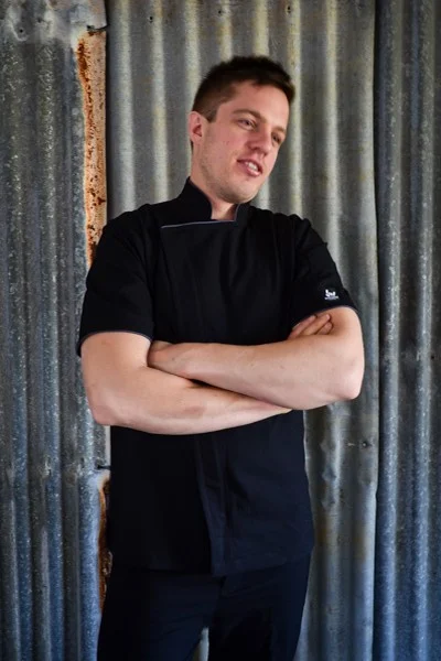 ZZTopper – Mens Black Zipper Chef Jacket ZZTopper – Mens Black Zipper Chef Jacket