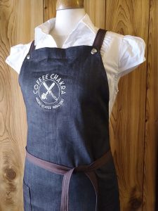 embroidered aprons