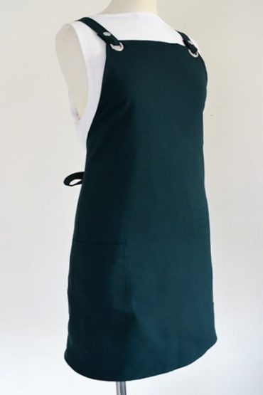 Juniper – Green Criss Cross Apron