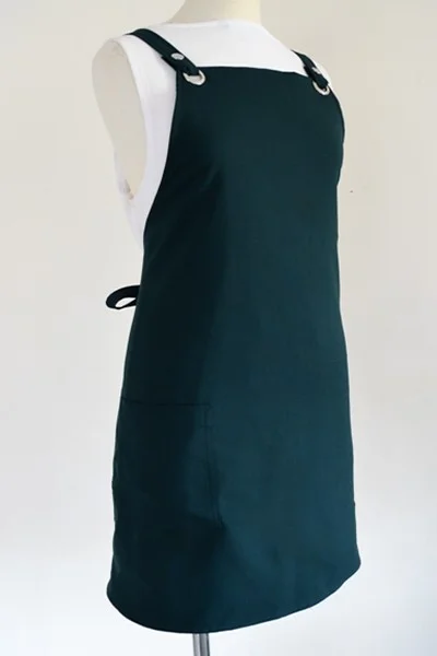 Greener Day – Green Criss Cross Apron