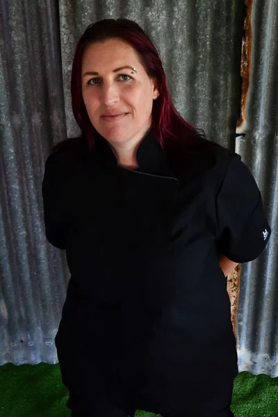 ZZ Topper – Plus Size Women’s Black Zipper Chef Jacket ZZ Topper – Plus Size Women’s Black Zipper Chef Jacket