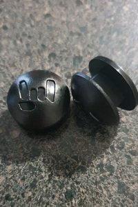 black Chef buttons