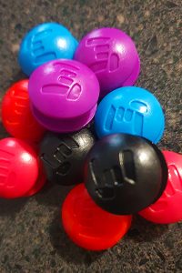 Rockzette chef jacket buttons