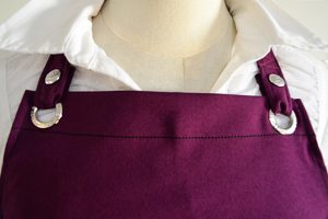 dark purple waitress apon