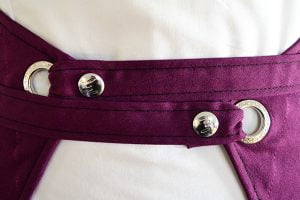 Aubergine apron