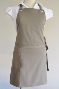 cream apron