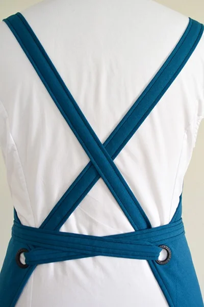 Blue Mundayz – Blue Criss Cross Apron