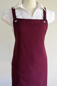 crimson apron